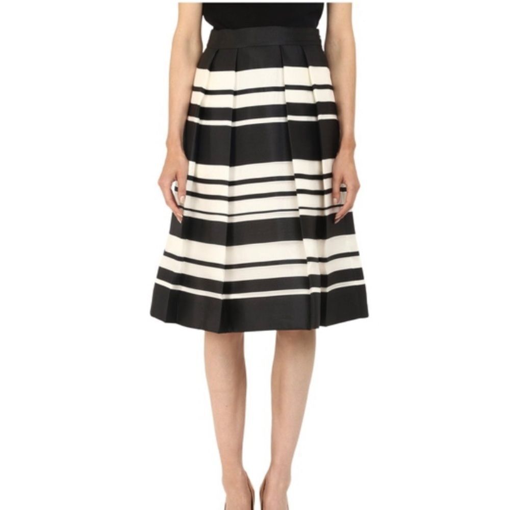 Kate Spade New York Cape Stripe Organza Skirt